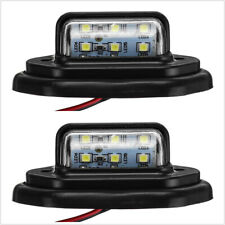  2x 6 LED Rear Tail License Number Plate Light Lamp 12V For Car Truck Trailer  for sale  Shipping to Ireland