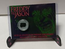 Freddy Vs. Jason Movie Prop - Freddy Krueger Sweater Swatch - Tela usada adereço comprar usado  Enviando para Brazil