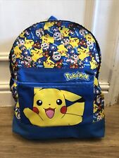 Pikachu pokemon backpack for sale  KETTERING
