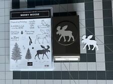 Stampin merry moose for sale  USA