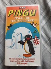 Pingu photographer vhs for sale  BRISTOL