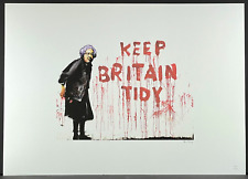 Banksy keep britain gebraucht kaufen  Kaarst