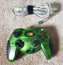 Original Microsoft XBOX Mad Catz Microcon Green Remote Controller  for sale  Shipping to South Africa