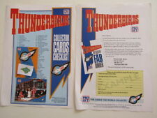 Thunderbirds collector cards for sale  SHANKLIN