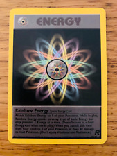 Rainbow Energy (80/82) Conjunto de Foguetes de Equipe Não Holo Cartão Pokemon Raro! RÁPIDO P&P! comprar usado  Enviando para Brazil