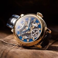 Relógio masculino Patek Philippe ouro Genebra exclusivo esqueletizado gravado artesanato comprar usado  Enviando para Brazil