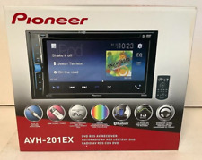 Receptor Pioneer AVH-201EX preto embutido Bluetooth RDS no painel DVD CD deck de carro comprar usado  Enviando para Brazil