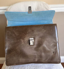 Piquadro brown leather for sale  Bridgewater