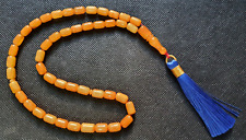 Old amber rosary for sale  SOUTHALL