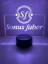 Sonus Faber Led Light Logo lampada casse speaker diffusori HI-FI high end no jbl usato  Carini