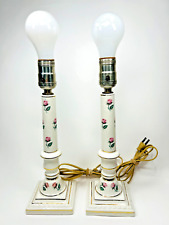 Porcelain candlestick vintage for sale  Norristown