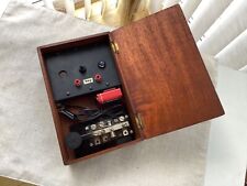  Morse Code/ Telegraph   practice set…in a wooden box. for sale  Shipping to Ireland