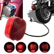 Lanterna traseira de LED freio lâmpada de corrida lente vermelha para Harley Touring Dyna Softail comprar usado  Enviando para Brazil