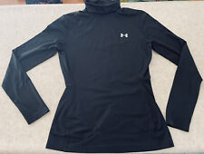 Under Armour UA Coldgear Fitted Turtleneck Long Sleeve Shirt Men’s Medium Black for sale  Shipping to South Africa