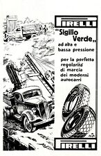 Pubblicita 1940 pirelli usato  Biella