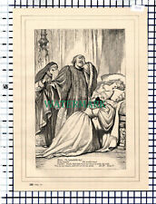 (7819) Romeo & Juliet  Nurse & Lady Capulet    - c.1880 Shakespeare Book Print  for sale  Shipping to South Africa