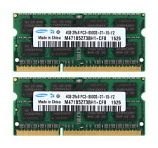 8GB Samsung 2X 4GB 2RX8 DDR3 1066 MHz PC3-8500S 204PIN SO-DIMM mémoire RAM #25 na sprzedaż  Wysyłka do Poland