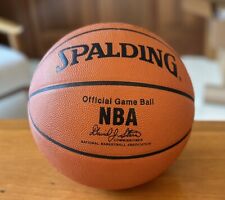 BOLA DE JOGO OFICIAL DA NBA SPALDING Couro Genuíno David Stern Era Wally Szczerbiak comprar usado  Enviando para Brazil