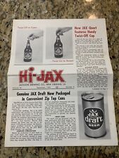 1965 jax beer for sale  Seguin
