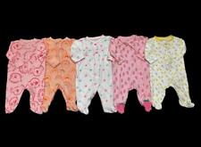 Baby Girl 0-3 Months 3 Months Carter's Cotton Footed Sleeper Pajama Lot for sale  Shipping to South Africa