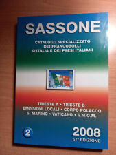 Sassone catalogo francobolli usato  Trambileno