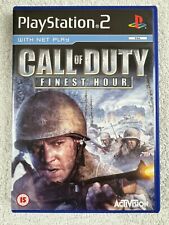 Usado, Call of Duty: Finest Hour - Sony PlayStation 2 - PAL - Completo - Net Play comprar usado  Enviando para Brazil