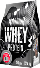 All New Warrior Whey 1kg saboroso pó de proteína de construção muscular magra - morango comprar usado  Enviando para Brazil