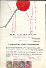 África do Sul 1922 Akte Van documento de receita de transporte nº 2117 comprar usado  Enviando para Brazil