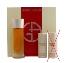 Używany, Giorgio Armani Mania Femme 75 ml spray EDP + żel pod prysznic 50 ml stara wersja towar B na sprzedaż  Wysyłka do Poland