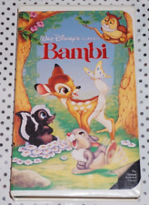 Vídeo Original Walt Disney Classic BAMBI VHS Black Diamond Edition 1989- TESTADO, usado comprar usado  Enviando para Brazil