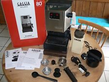 Gaggia Classic Espresso Kaffee Maschine-noch verpackt-mit Zubehör und Extras gebraucht kaufen  Versand nach Germany