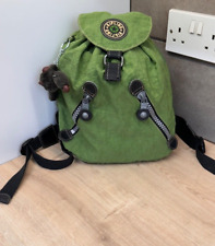 Kipling green backpack for sale  HARROW