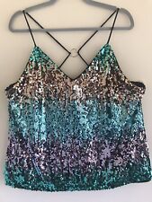 Used, Ladies Next Sequin Top Size 20 Fully Lined Fantastic Condition for sale  Shipping to South Africa