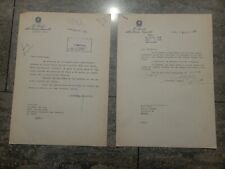 Due documenti ministro usato  Roma