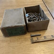 Vintage wood screws for sale  STOCKPORT