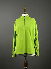Ladies Mountain Hard Wear Green High Neck 1/4 Zip Fleece Sweater Size XL, used for sale  Shipping to South Africa