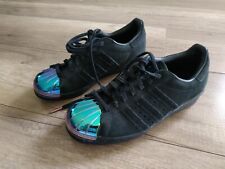 Używany, Czarne buty ADIDAS ORIGINALS SUPERSTAR lata 80. metalowe palce rdzeń, UK 4,5 US 6 EUR 37,1/3 na sprzedaż  PL