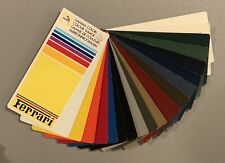 Used, FERRARI GLASURIT COLOR RANGE SAMPLE | PAINT SAMPLE SWATCH | BROCHURE | 1981 7/81 for sale  Shipping to South Africa