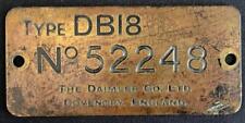 Daimler db18 body for sale  UK