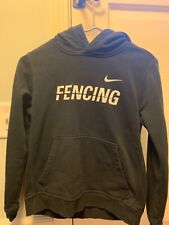 Nike Fencing SweatShirt Youth Med Black Hooded Sweatshirt for sale  Shipping to South Africa
