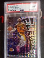 Panini Mosaic Elevate #4 Lebron James Elevate-Mosaic PSA como nuevo Prizm segunda mano  Embacar hacia Argentina