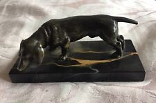 Vintage bronze dog for sale  SOUTHAMPTON