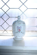 Vintage Milk Glass Painted Candy Dish Westmoreland Charleston Rose comprar usado  Enviando para Brazil