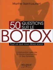 Questions botox devez d'occasion  Joinville