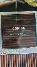 Caixa de charuto COHIBA MACASSAR Double Corona madeira vazia 9x 8,5 e caixa bônus comprar usado  Enviando para Brazil