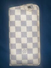 Louis Vuitton Sunglasses Case MM Damier Azur  for sale  Shipping to South Africa