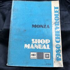Vintage 1980 Chevrolet Chevy Monza Shop Manual de Serviço de Reparo GM ST 300-80 comprar usado  Enviando para Brazil