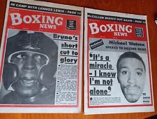 Boxing news mags for sale  MATLOCK