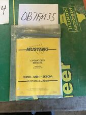 Mustang 920 921 for sale  Lexington