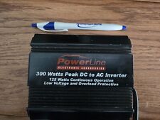 POWERLINE 300WATT PEAK DC TO AC INVERTER 125 WATTS CONTINUOUS OPERATION for sale  Shipping to South Africa